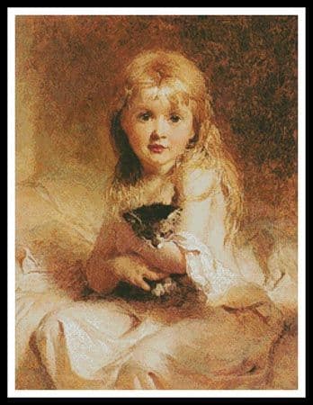 Young Companions by Artecy printed cross stitch chart